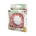 Silicone Teether RING Deep PINK /package/